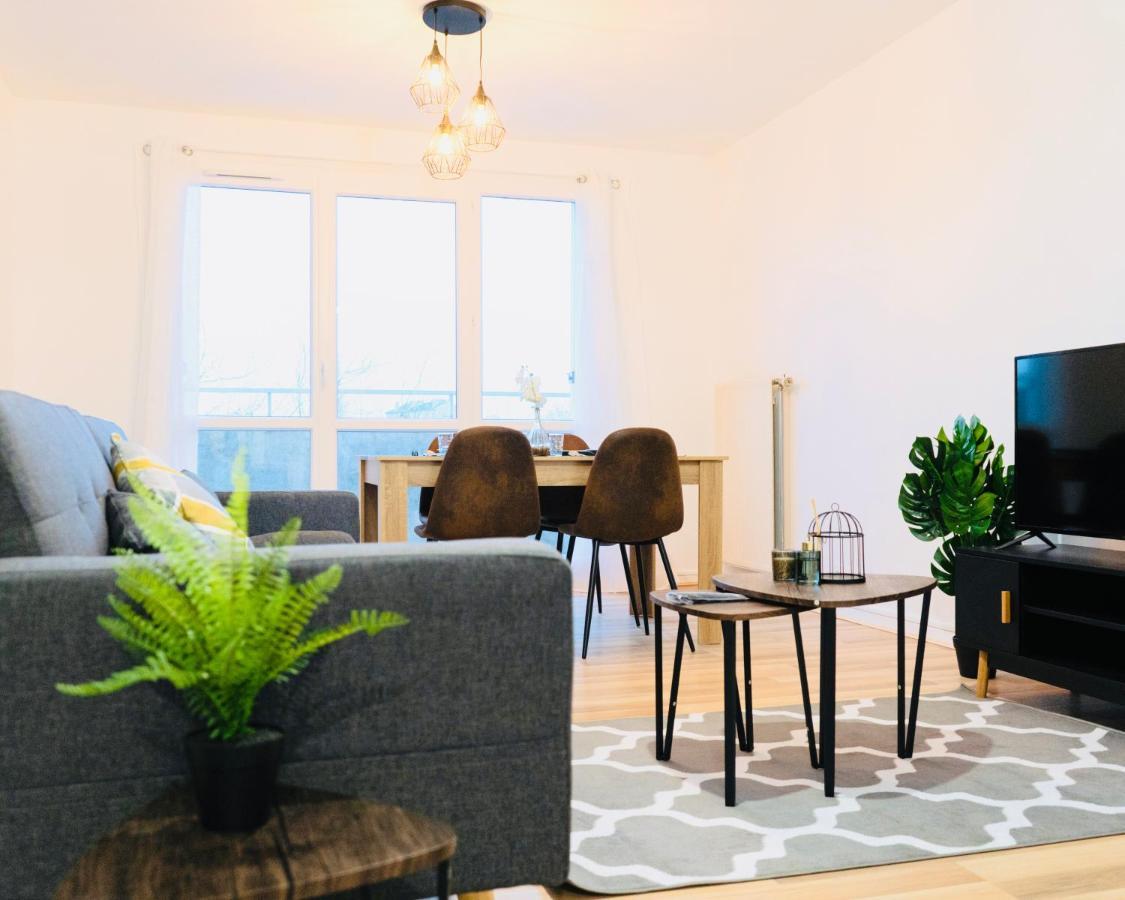 Bella Luna III - Elegant Appartement Centre Ville - Parking Gratuit - Wifi Ultra Rapide-Appareil Massage-Netflix-Jeu Societe Troyes Exterior photo